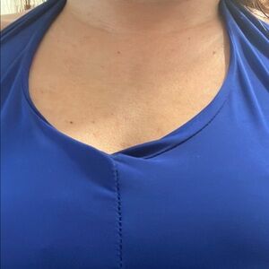 Vibrant Blue Halter Top